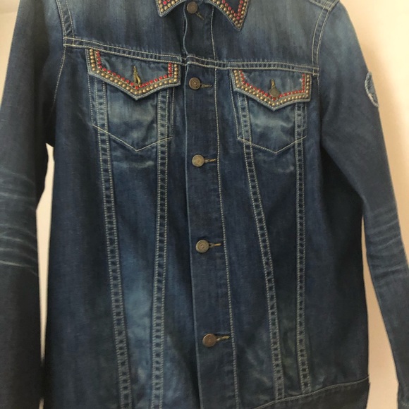 Men Robin Jean Jacket - Picture 2 of 4